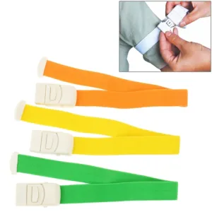 3 PCS Elastic Quick Release Emergency Buckle Tourniquet  (Random Color Delivery)