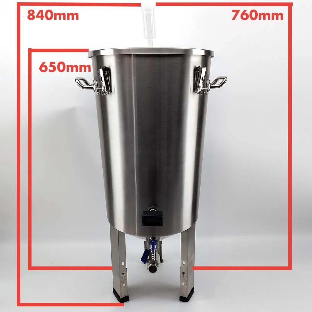 32L Stainless Steel Conical Fermenter