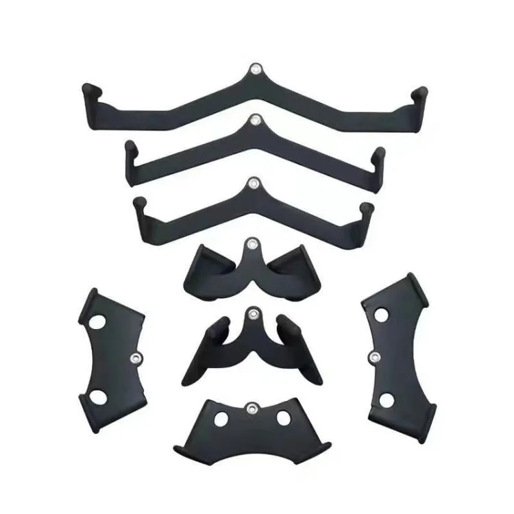 8 In 1 V-shaped Handles Attachments for Pulley and Lat Pulldown Machines