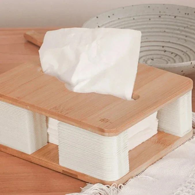 Accordion Paper Retractable Nordic Tissue Box