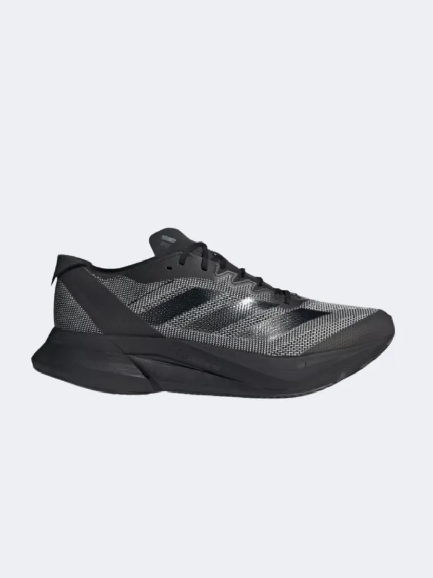 Adidas Adizero Boston 12 Men Running Shoes Black/Carbon