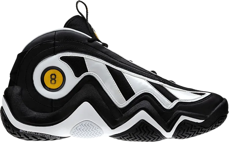 Adidas Crazy 97 EQT Elevation Retro 'Black White' Sneakers, Black