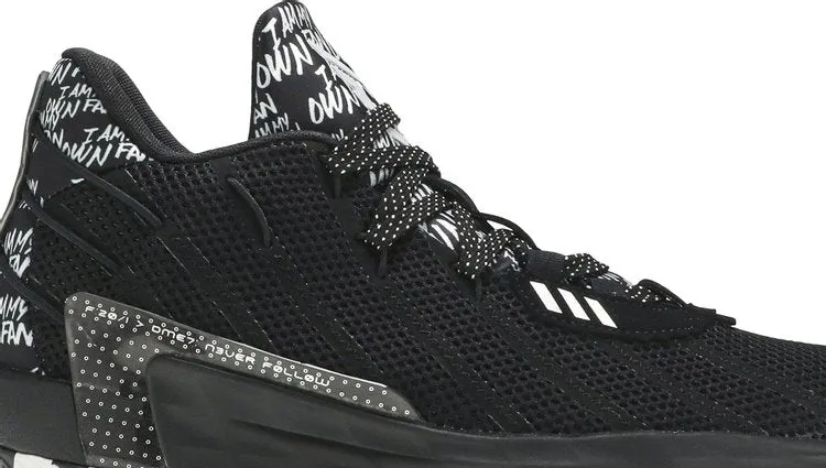 Adidas Dame 7 'I Am My Own Fan - Core Black' sneakers, black