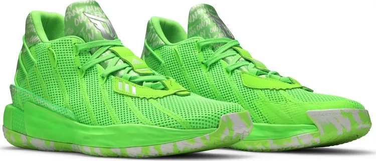 Adidas Dame 7 'I Am My Own Fan - Solar Green' sneakers, green