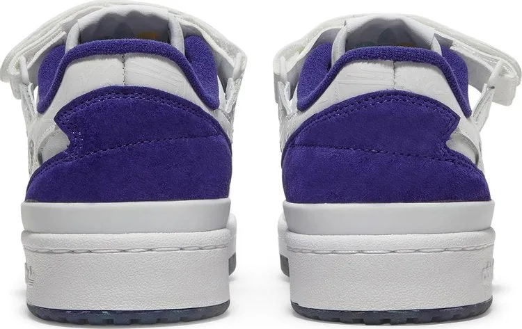 Adidas Donovan Mitchell x Forum Low 'Collegiate Purple' Sneakers, Purple