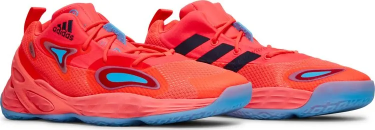 Adidas Exhibit A 'Acid Red' Sneakers, Orange