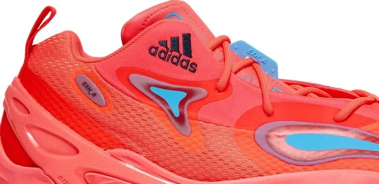 Adidas Exhibit A 'Acid Red' Sneakers, Orange