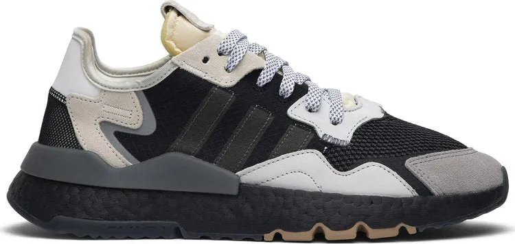 Adidas Nite Jogger 'Grey Pack - Carbon' Sneakers, Black