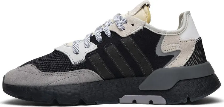 Adidas Nite Jogger 'Grey Pack - Carbon' Sneakers, Black