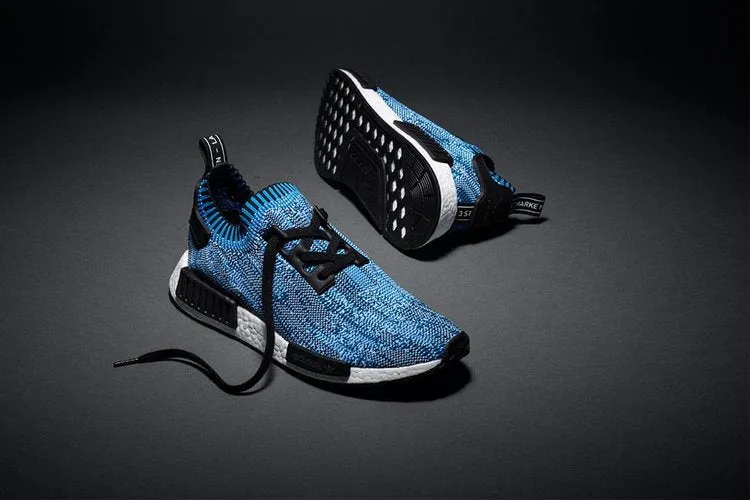 Adidas NMD_R1 'Blue Camo' sneakers, blue