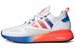 Adidas Originals ZX 2K Boost sneakers, white/red/blue