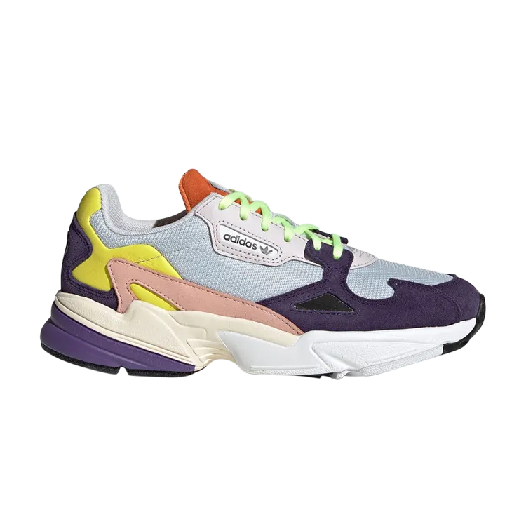 Adidas Wmns Falcon 'Color Block Pack' Sneakers, Multicolor