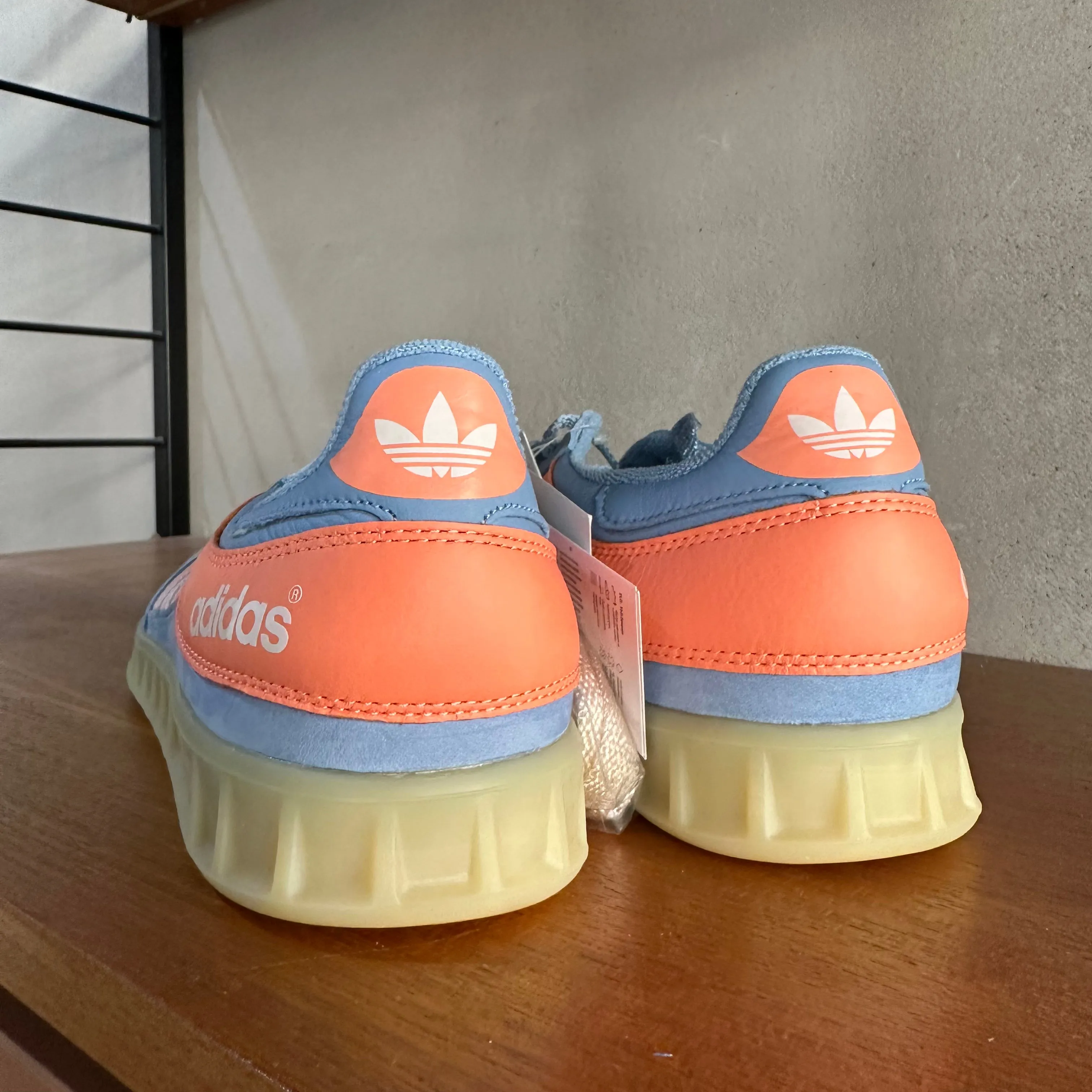 adidas X Oyster Holdings Handball Top Trainers Oyster Blue - UK 9.5