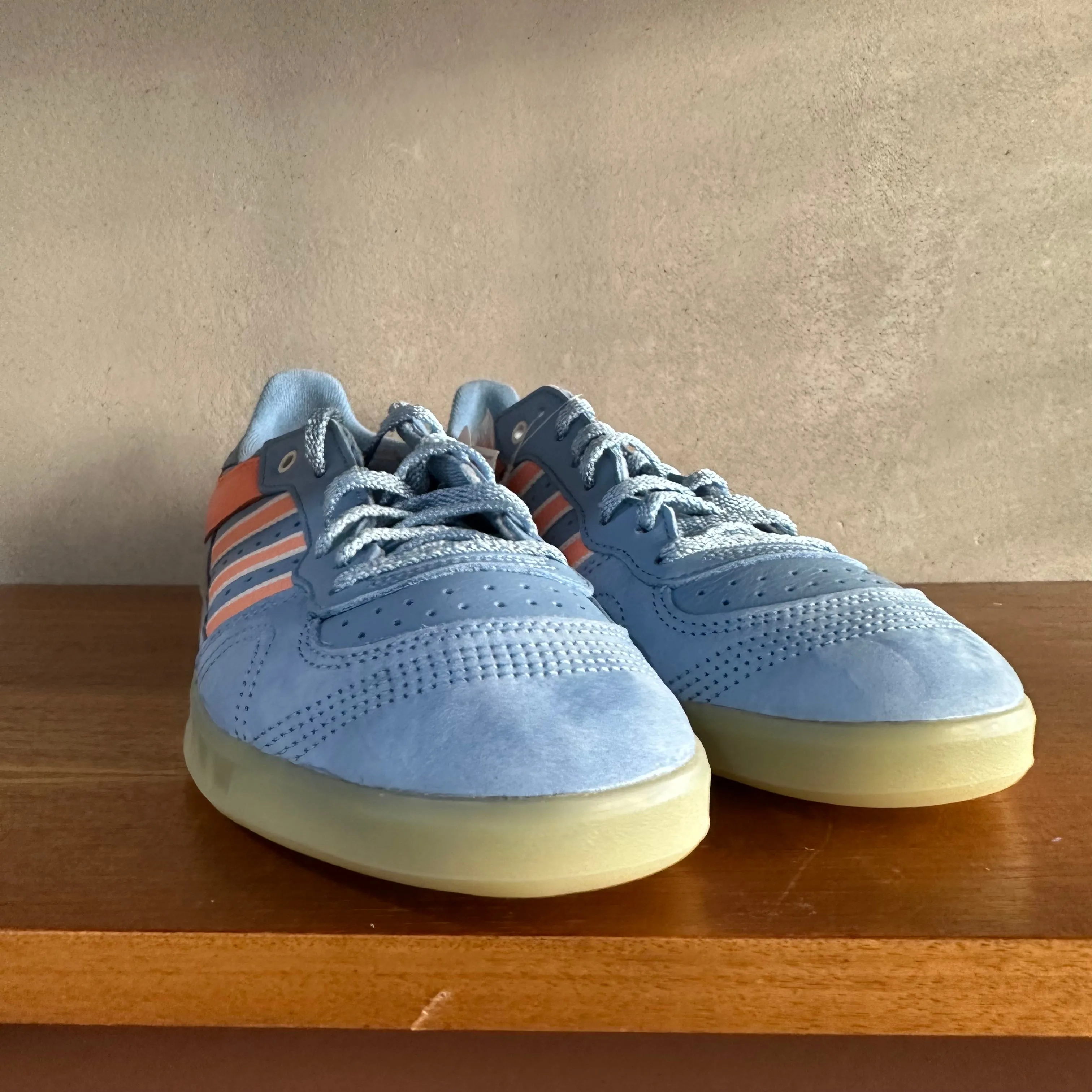 adidas X Oyster Holdings Handball Top Trainers Oyster Blue - UK 9.5