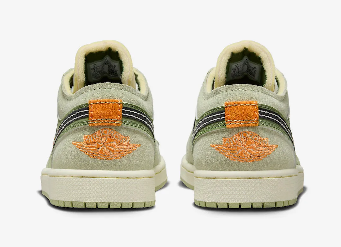 AIR JORDAN 1 LOW SE CRAFT SKY J LT OLIVE/BLACK-CELADON FD6819-300