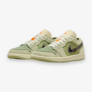 AIR JORDAN 1 LOW SE CRAFT SKY J LT OLIVE/BLACK-CELADON FD6819-300