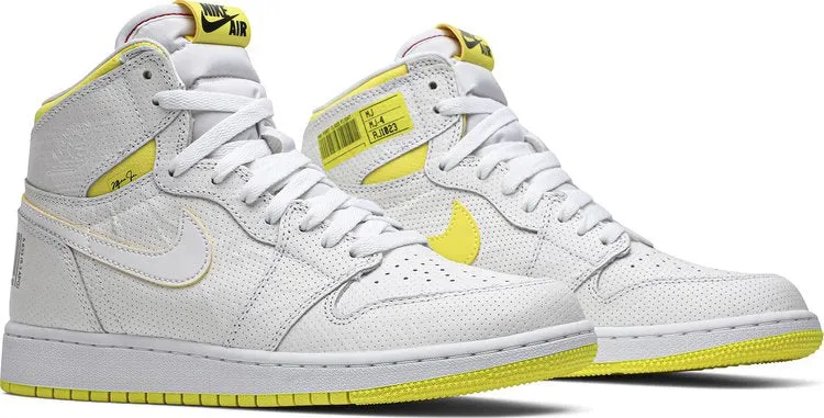 Air Jordan 1 Retro High OG GS First Class Flight sneakers, white