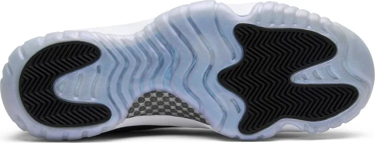 Air Jordan 11 Retro Low Emerald sneakers, white