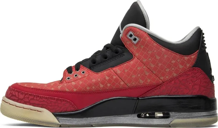 Air Jordan 3 Retro Doernbecher 2013 Sneakers, Red