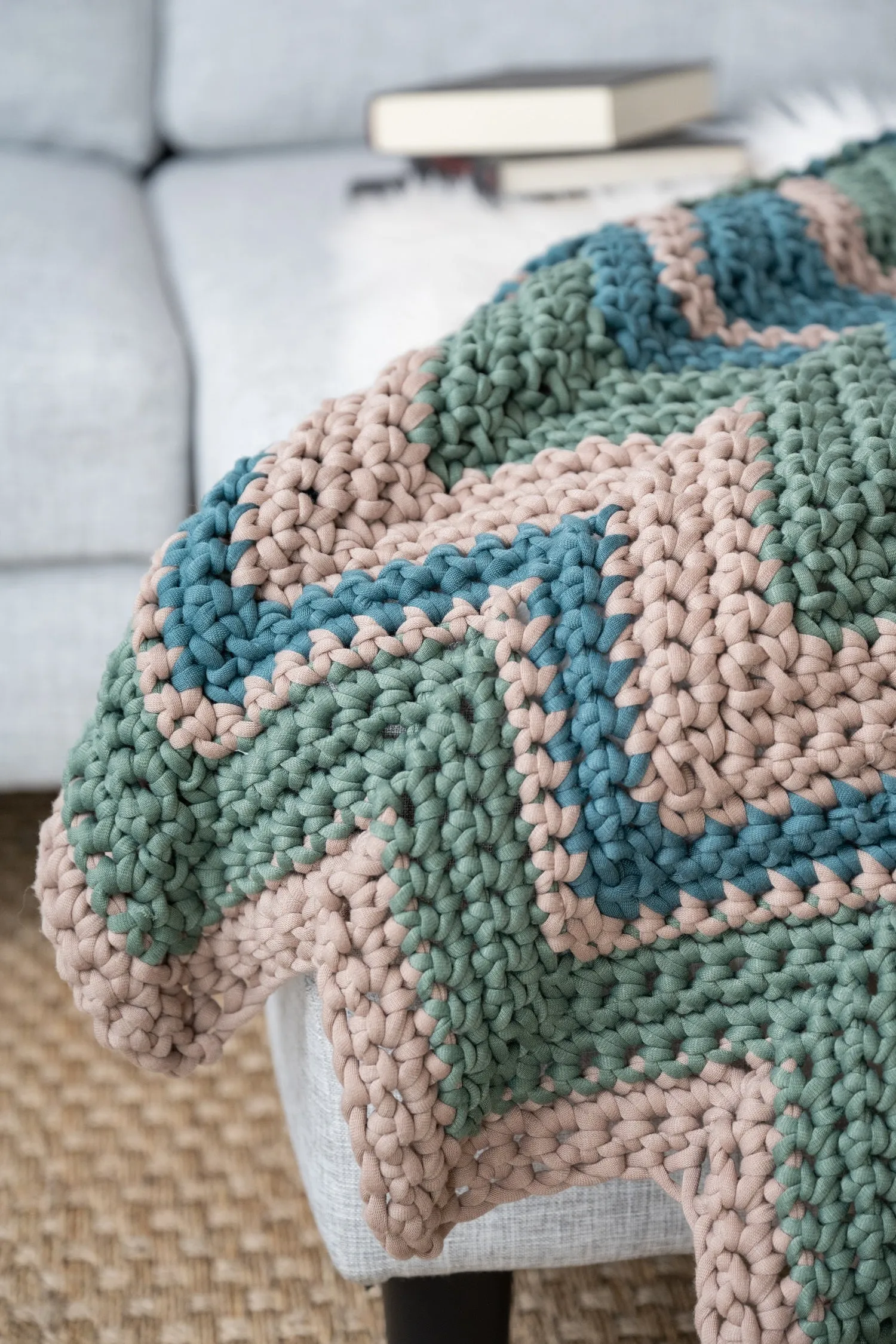 Alloway Ripple Afghan (Crochet)
