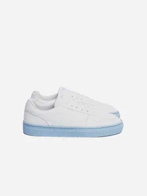 Alpha Grape Leather Vegan Sneakers | Light Blue