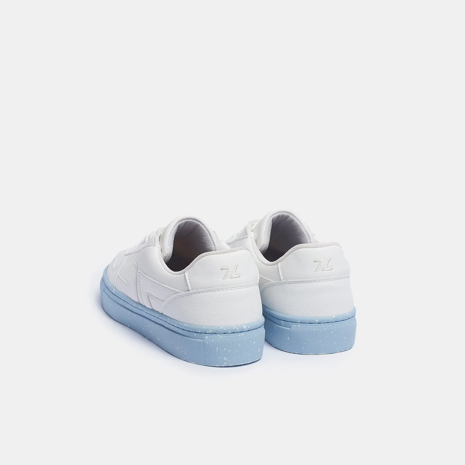 Alpha Grape Leather Vegan Sneakers | Light Blue