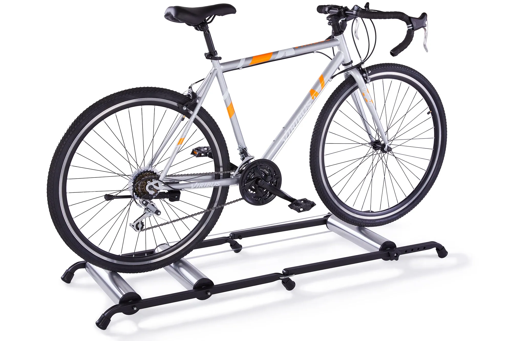 Aluminum Rollers Indoor Bike Trainer, Enhance Your Balance & Exercise Training