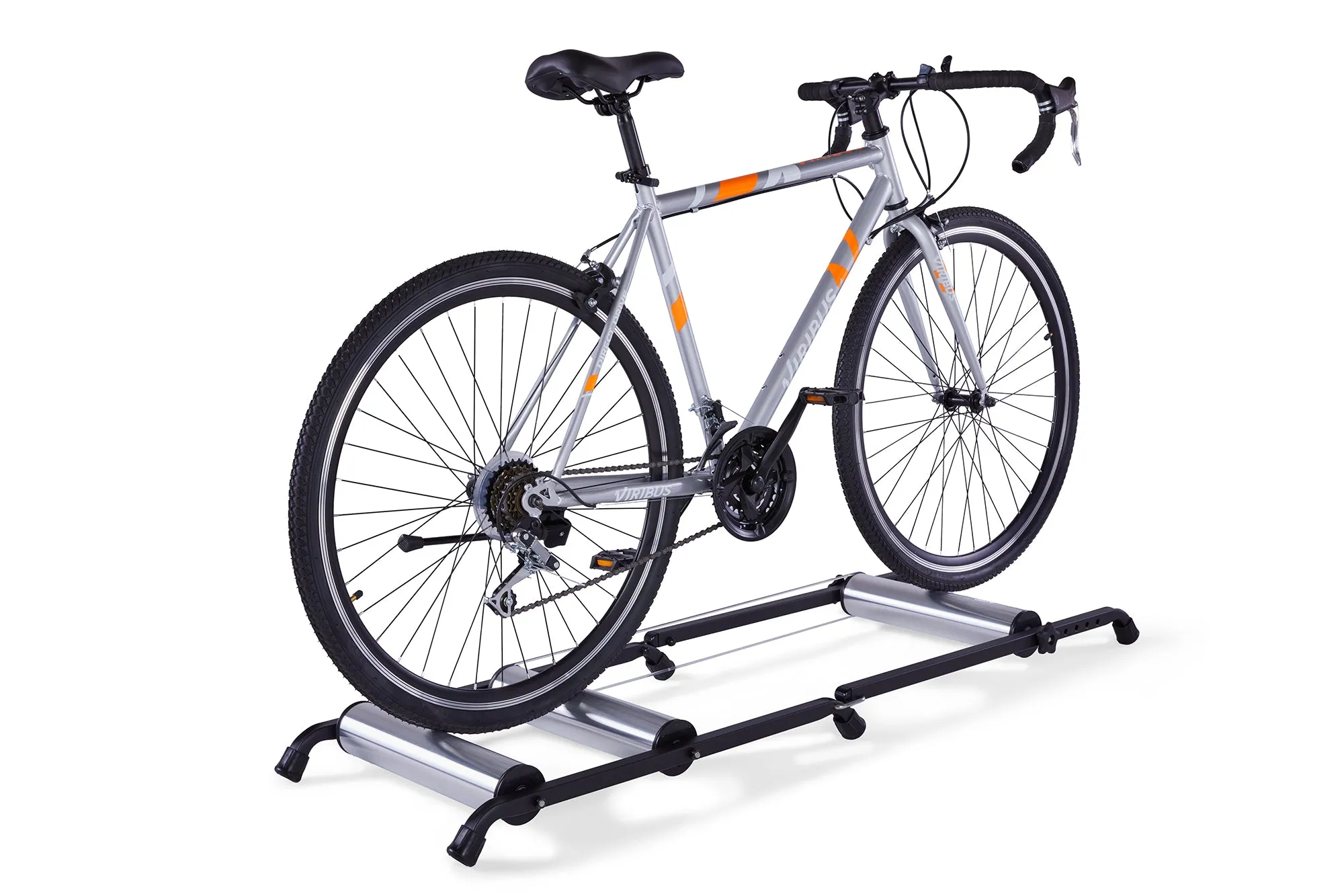 Aluminum Rollers Indoor Bike Trainer, Enhance Your Balance & Exercise Training