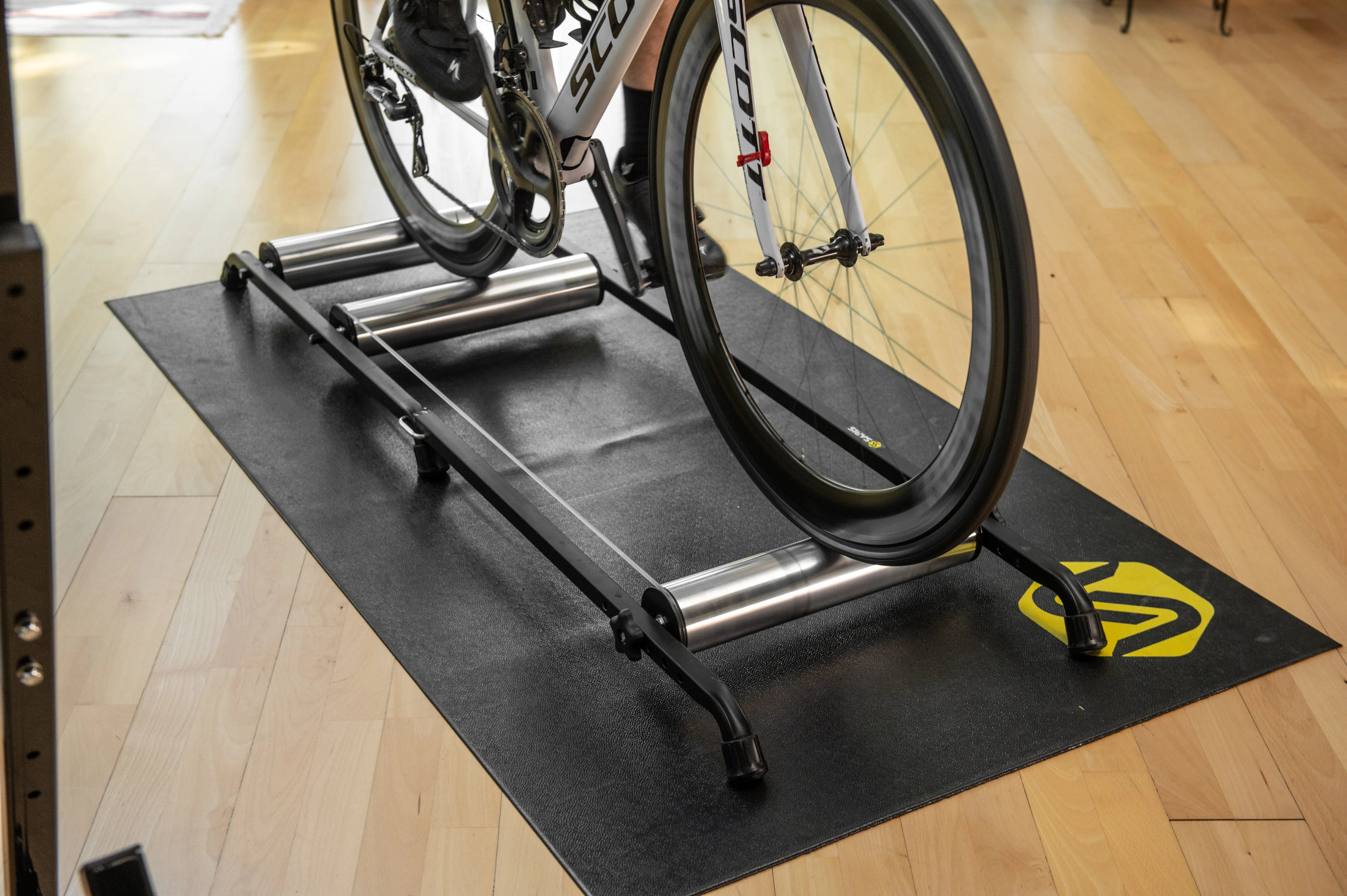 Aluminum Rollers Indoor Bike Trainer, Enhance Your Balance & Exercise Training