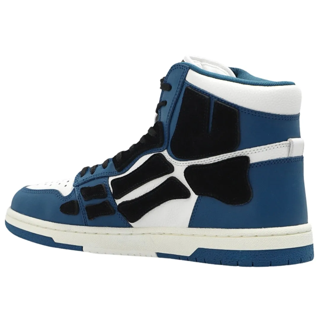 Amiri Skel Top High Top Navy Blue Sneakers