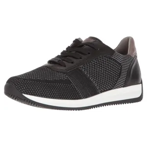 Ara Louie Black Leather Sneaker (Men's)