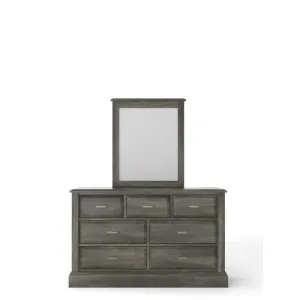 Asher Dresser and Mirror 7 Drawer