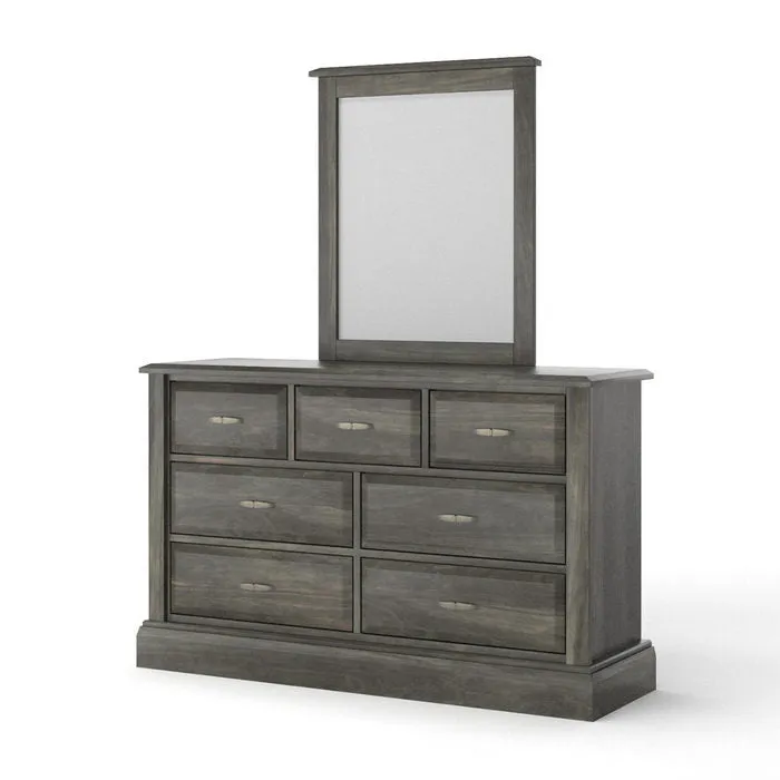 Asher Dresser and Mirror 7 Drawer