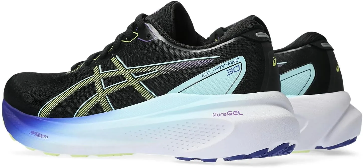 ASICS GEL-Kayano 30 Black/Glow Yellow