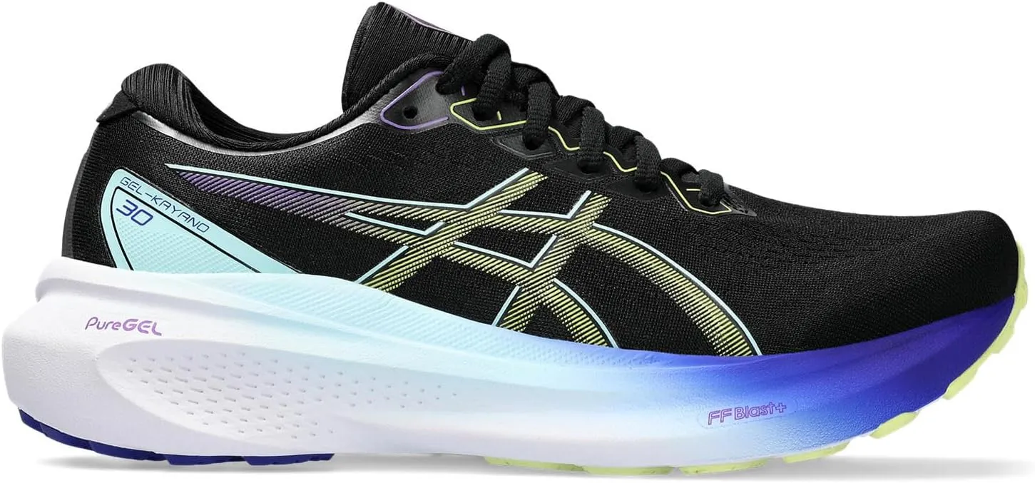 ASICS GEL-Kayano 30 Black/Glow Yellow