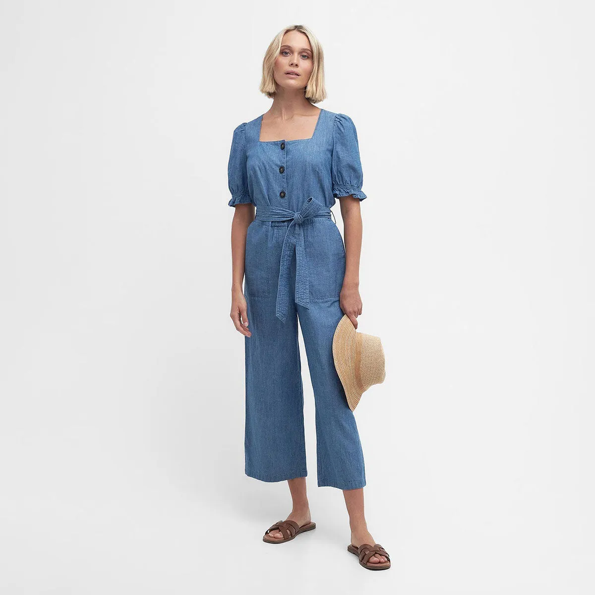 Barbour Women's Berkley Denim Jumpsuit