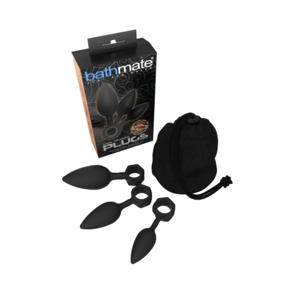 Bathmate Anal Training Plugs Black