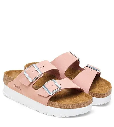 BIRKENSTOCK ARIZONA PLATFORM LEATHER