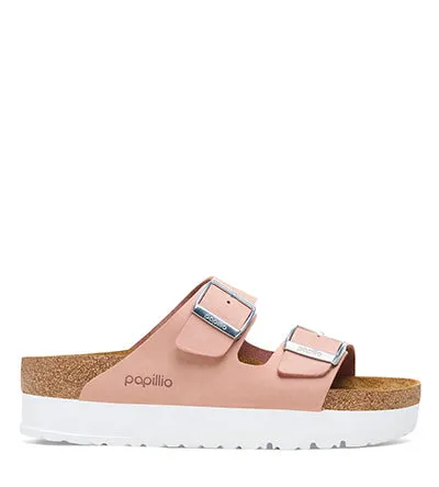 BIRKENSTOCK ARIZONA PLATFORM LEATHER