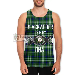 Blackadder Tartan Men's Tank Top with Family Crest DNA In Me Style