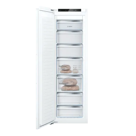 Bosch GIN81VEE0G Series 4 Built In Frost Free Freezer White