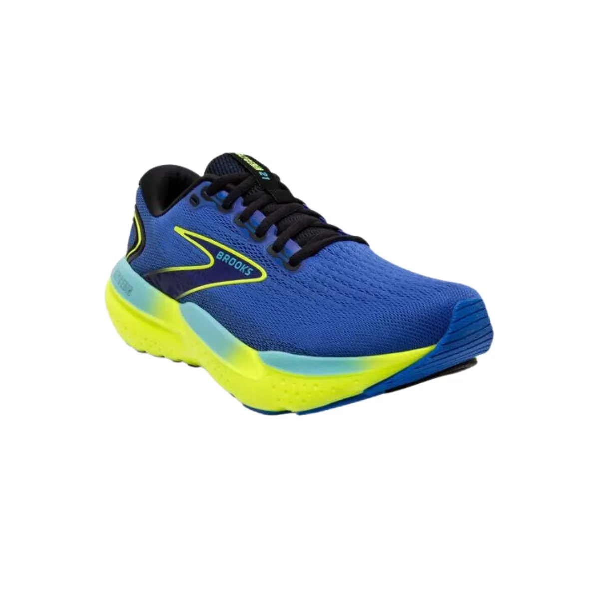 Brooks Glycerin 21 Blue Yellow SS24 Sneakers