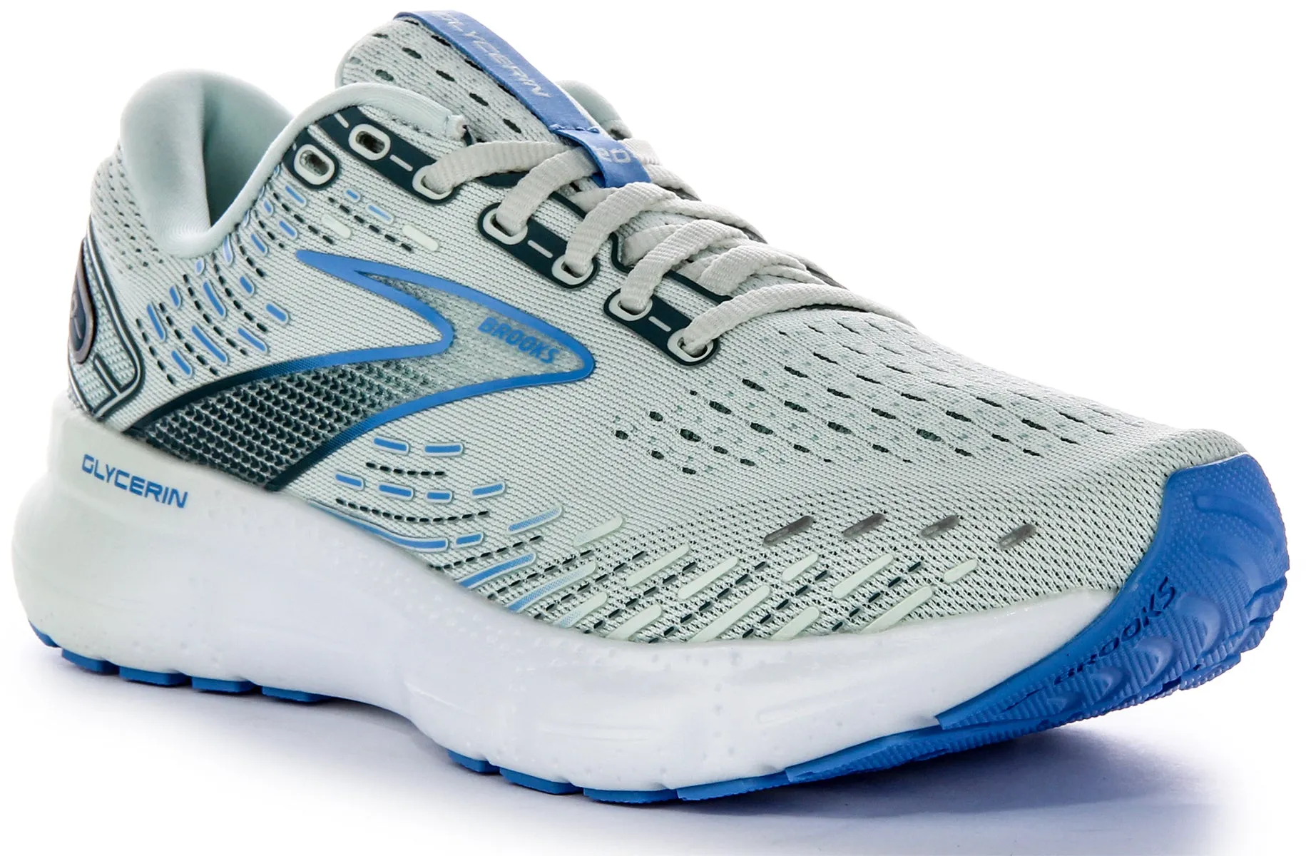 Brooks Glycerine 20 In Light Blue | Regular Fit