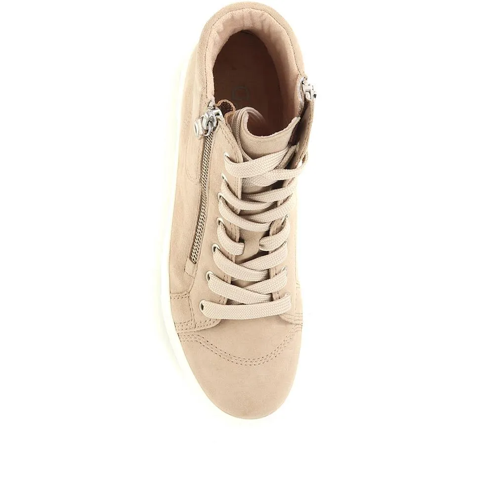 Bulner Suede High-Top Trainers - GAB35514 / 321 584