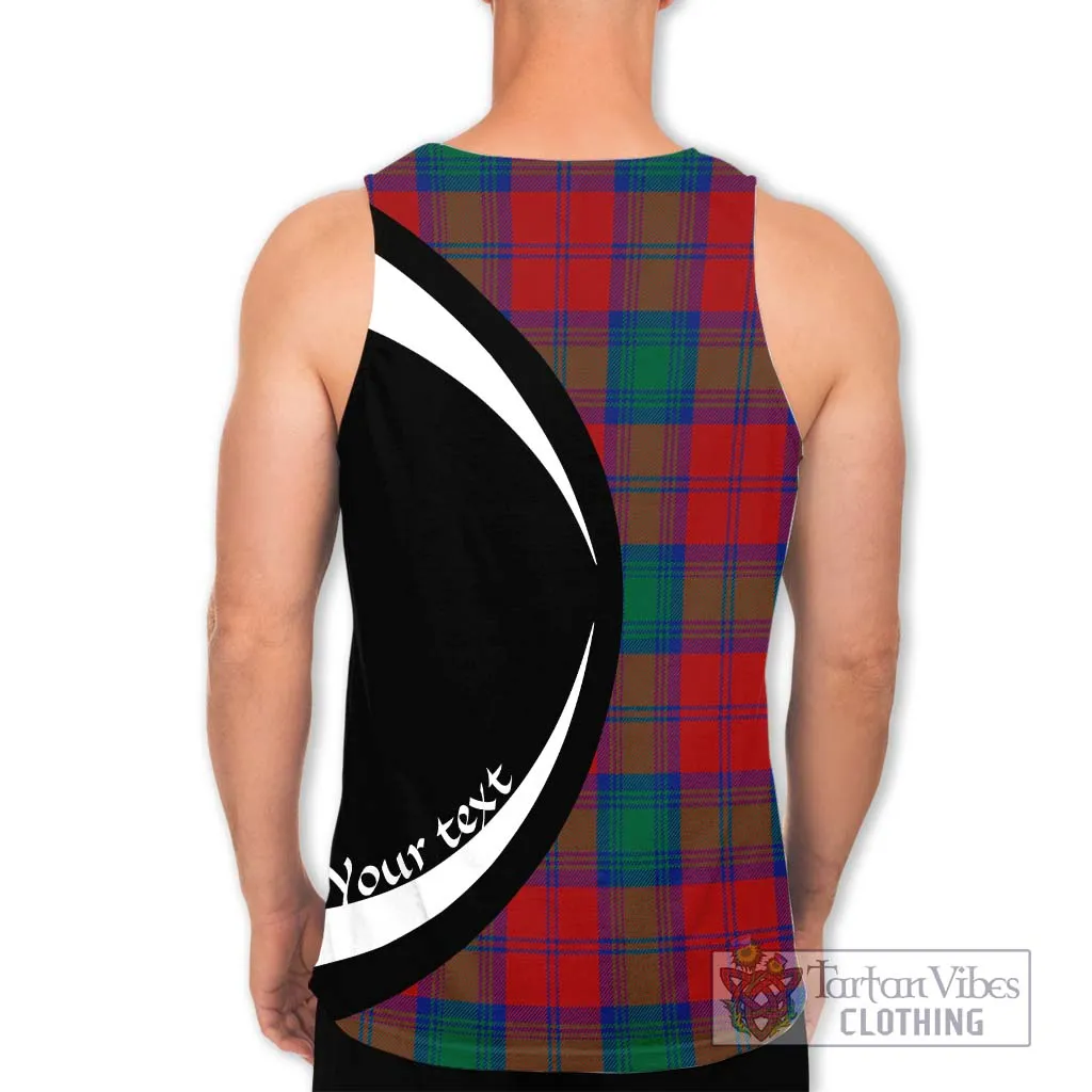 Byres (Byses) Tartan Men's Tank Top with Family Crest Circle Style