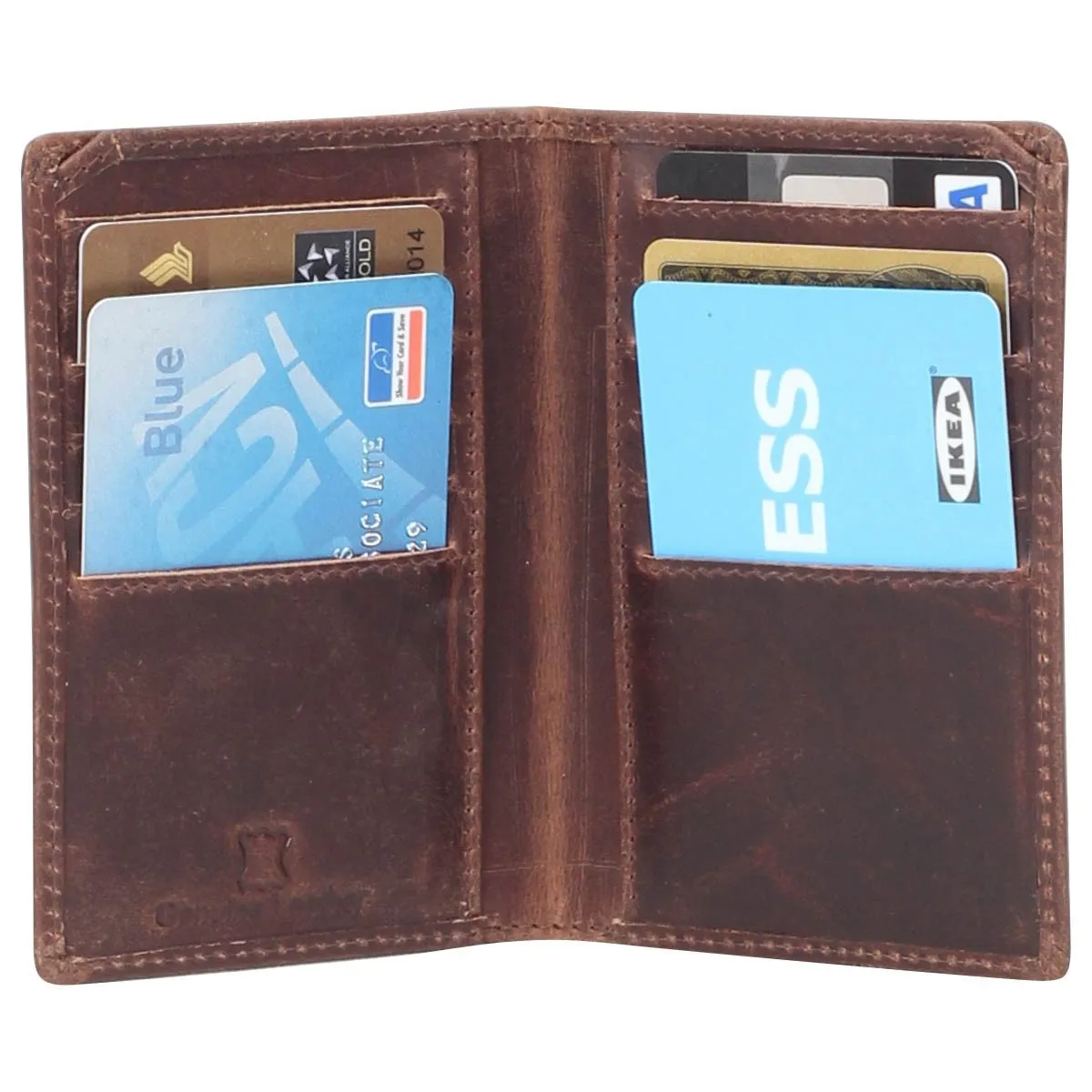 Cambridge Vintage Leather RFID Blocking Credit Card Holder