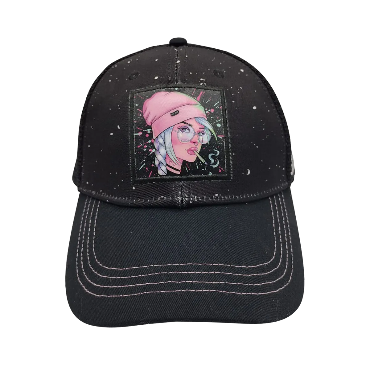 Cap With Smell Proof Pocket 16