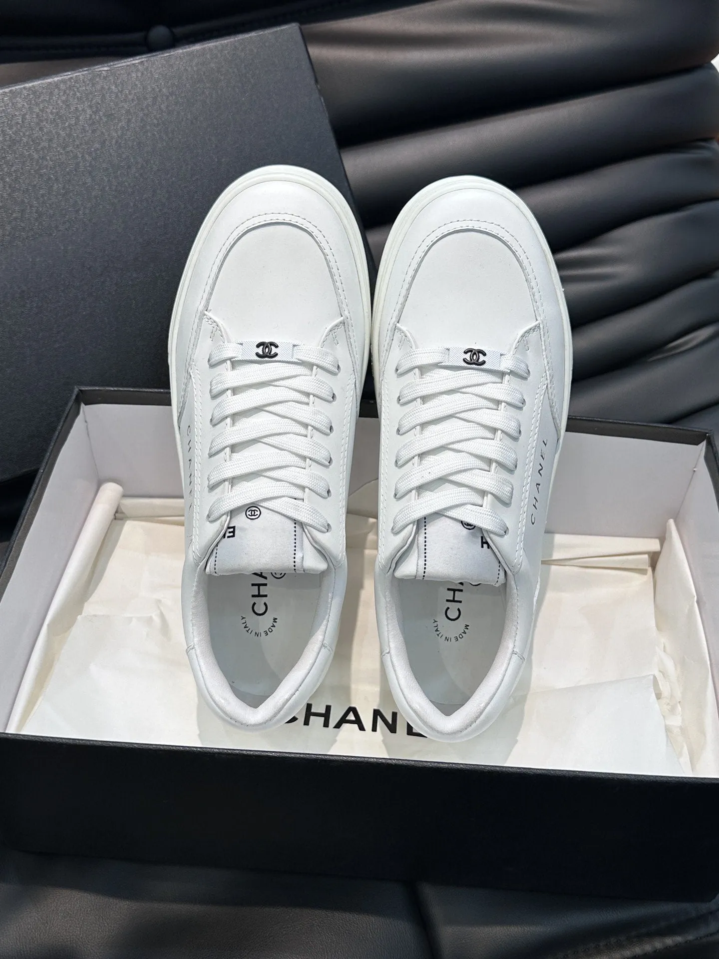 CC WHITE SNEAKERS RUNNERS TRAINERS