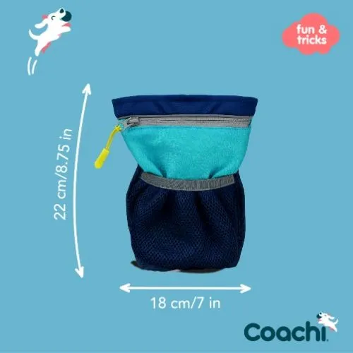 Coachi Navy & Light Blue Pro Train & Treat Bag