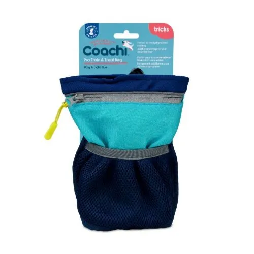 Coachi Navy & Light Blue Pro Train & Treat Bag